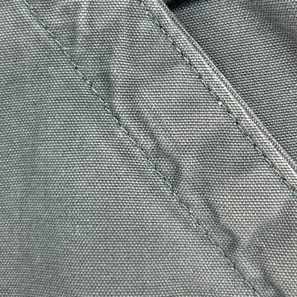 CARHARTT Pants Men 34x30 B151 Carpenter Dungaree Fit Utility Cotton Canvas Gray - Picture 10 of 15